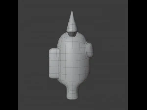 among us devil horns character 3D Model
