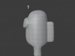 among us eyebrows character 3D Model