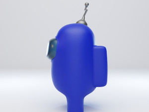 among us antenna character 3Dモデル