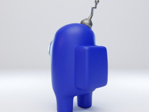 among us antenna character 3Dモデル