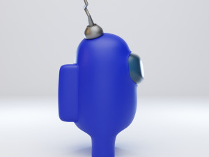 among us antenna character 3Dモデル