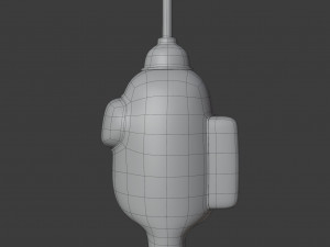 among us plunger character 3D Модель