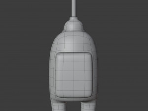 among us plunger character 3D Модель
