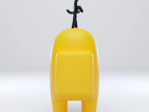 among us stickmin figure character 3D Model