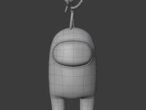 among us stickmin figure character 3D 模型