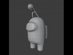 among us stickmin figure character 3D 模型