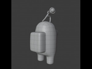 among us stickmin figure character 3D 模型