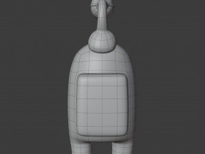 among us eyeball lamp character 3D Model