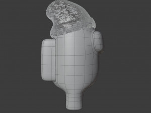 among us beanie character 3D 模型