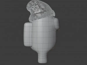 among us beanie character 3D Model