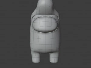 entre nosotros personaje copete Modelo 3D