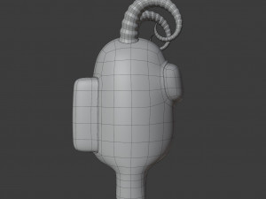among us ram horns character Model 3D