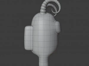 among us ram horns character 3D Model
