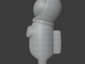 among us astronaut helmet character 3D 모델