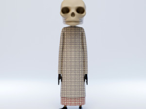 duck death and the tulip death character 3D 模型