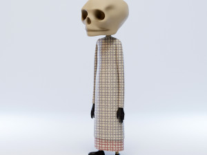 duck death and the tulip death character 3D 模型