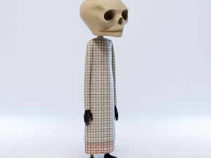 duck death and the tulip death character 3D 模型
