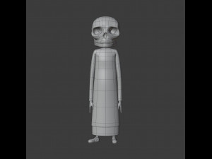 duck death and the tulip death character 3D 模型