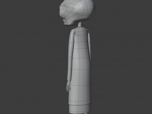 duck death and the tulip death character 3D 模型