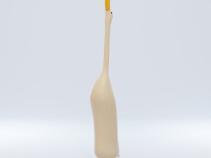 duck death and the tulip duck character Modello 3D