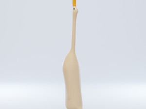 duck death and the tulip duck character Modello 3D