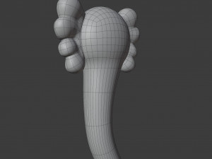 kaws bendy 3D 模型