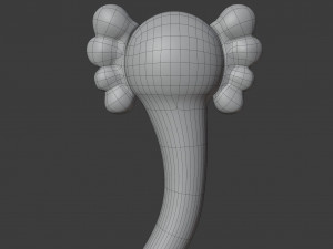kaws bendy 3D 模型