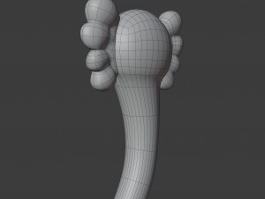 kaws bendy 3D 模型