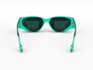 turquoise sunglasses Model 3D