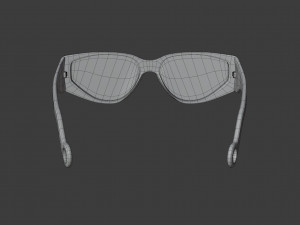 turquoise sunglasses Model 3D