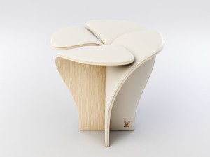 blossom stool snow 3D Model