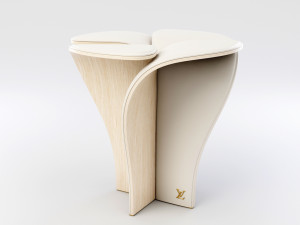 blossom stool snow 3D Model