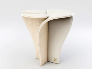 flor fezes neve Modelo 3D