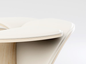 blossom stool snow 3D Model