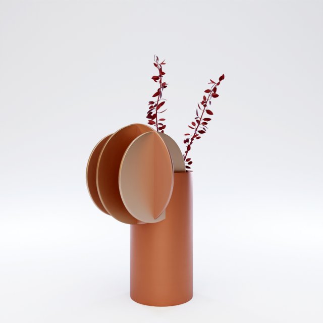delaunay vase 3D 模型 .c4d .max .obj .3ds .fbx .stl .blend 