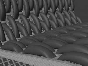 buit garden armchair Modello 3D