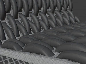buit garden armchair 3D Model