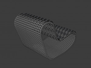 buit garden armchair Modello 3D