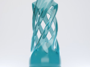 twist vase 3D Модель