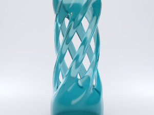 twist vase Modelo 3D