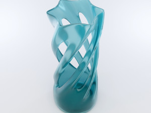 twist vase Modelo 3D