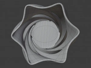 twist vase 3D Model