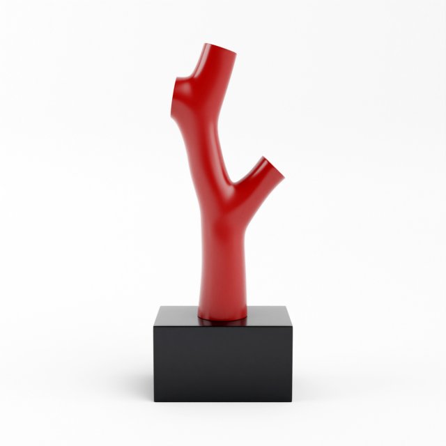 coral vase Modello 3D .c4d .max .obj .3ds .fbx .stl .blend 