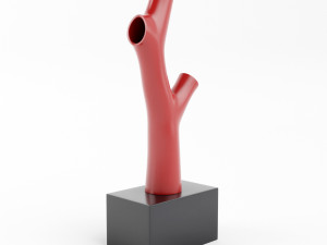coral vase Modello 3D
