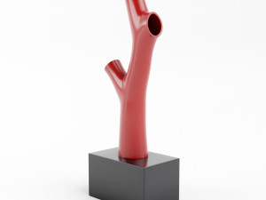 coral vase Modello 3D