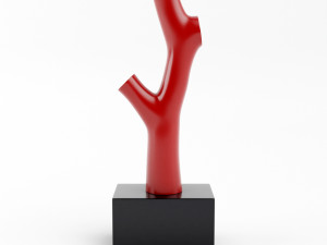coral vase Modello 3D