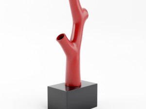 coral vase Modello 3D