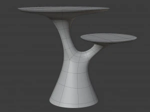 rabbit tree table 3D Model