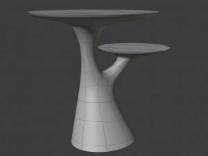 rabbit tree table 3D Model
