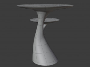 rabbit tree table Modelo 3D